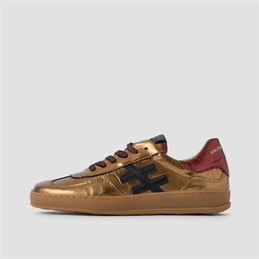 Another Trend Iconic II Gumsole Trainer - Dark Gold Red